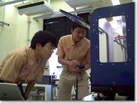 指導の様子